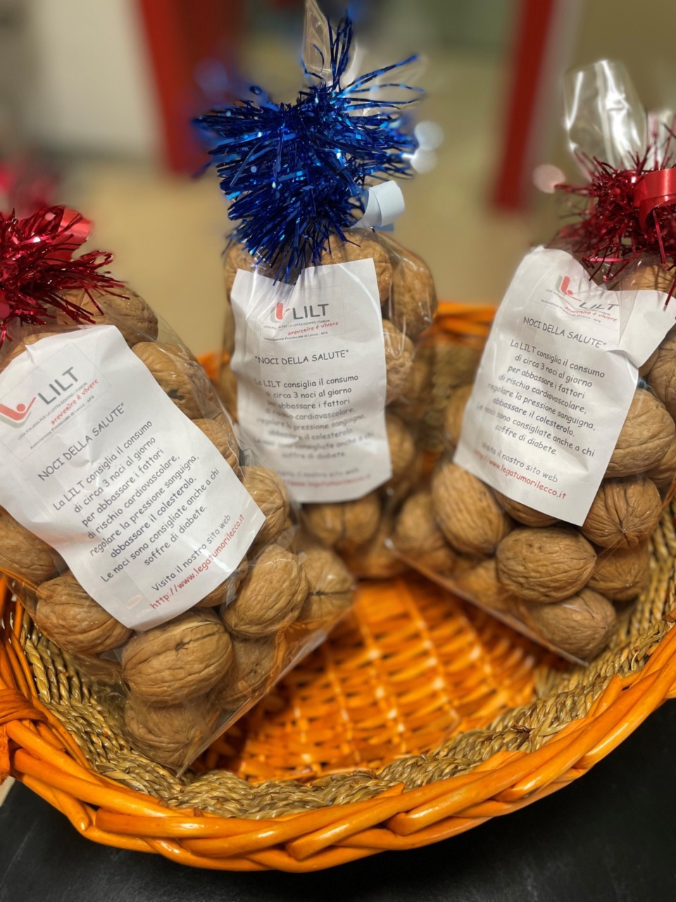 Torna la campagna Lilt per il consumo di noci