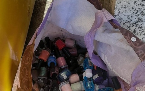 Brivio, smalti abbandonati accanto al cassonetto per abiti usati: la denuncia di Plastic Free