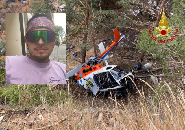 Elicottero caduto, omicidio colposo e lesioni: queste le ipotesi di reato