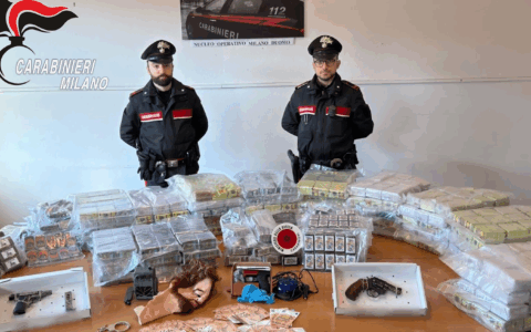 Maxi colpo al narcotraffico tra Milano e Bergamo: in manette due giovani bergamaschi