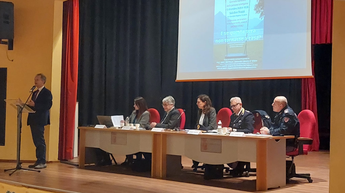 Ci sono 74 persone ancora da ritrovare: tavolo di confronto a Lecco su scomparse e dolore delle famiglie
