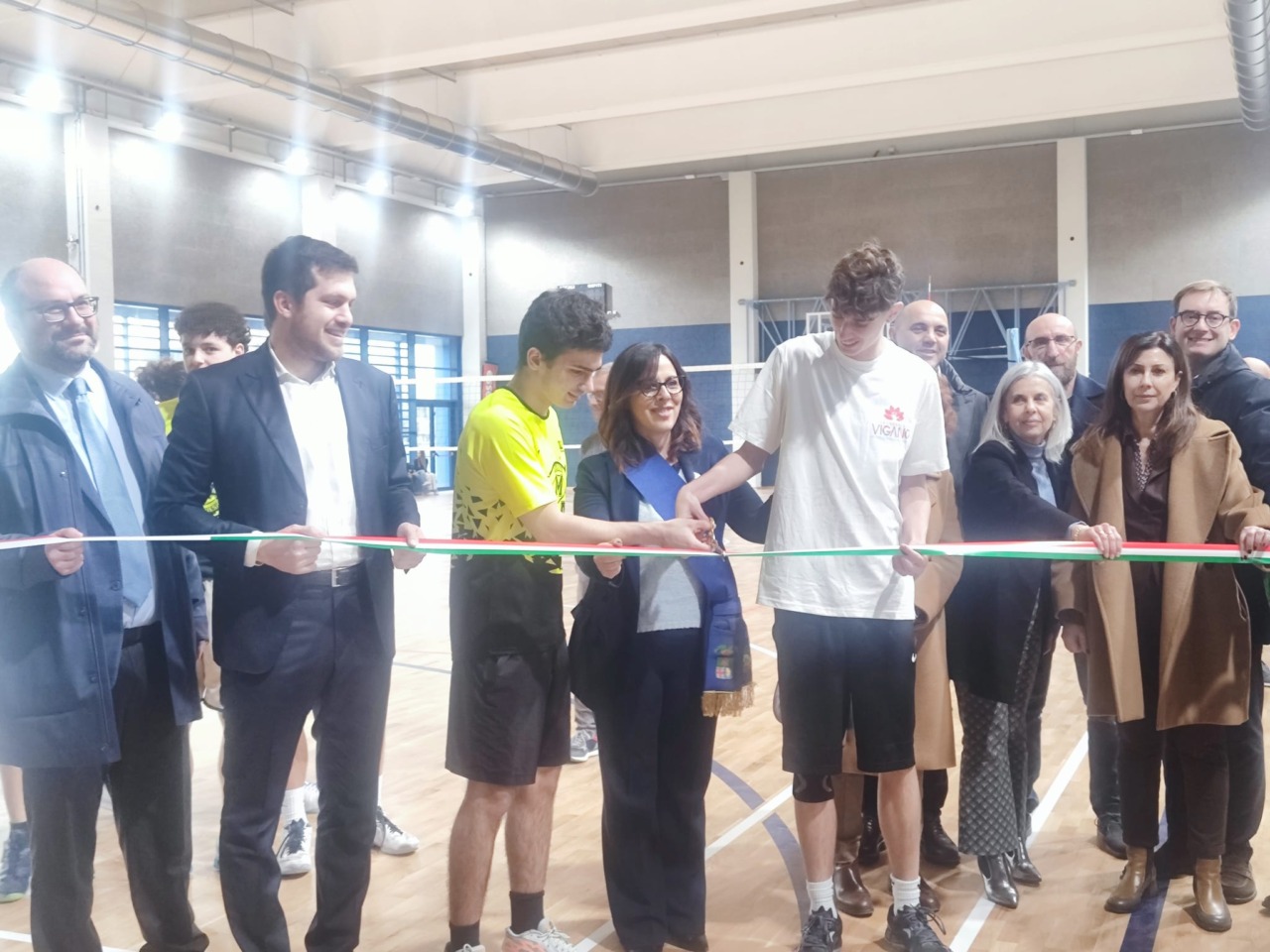 Inaugurata la nuova palestra del polo scolastico di via dei Lodovichi