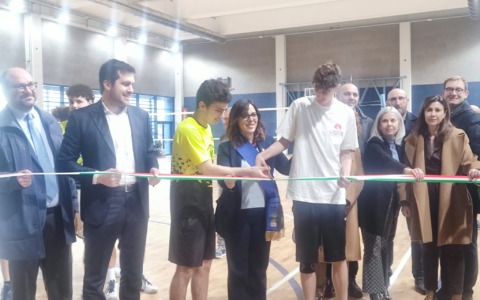 Inaugurata la nuova palestra del polo scolastico di via dei Lodovichi