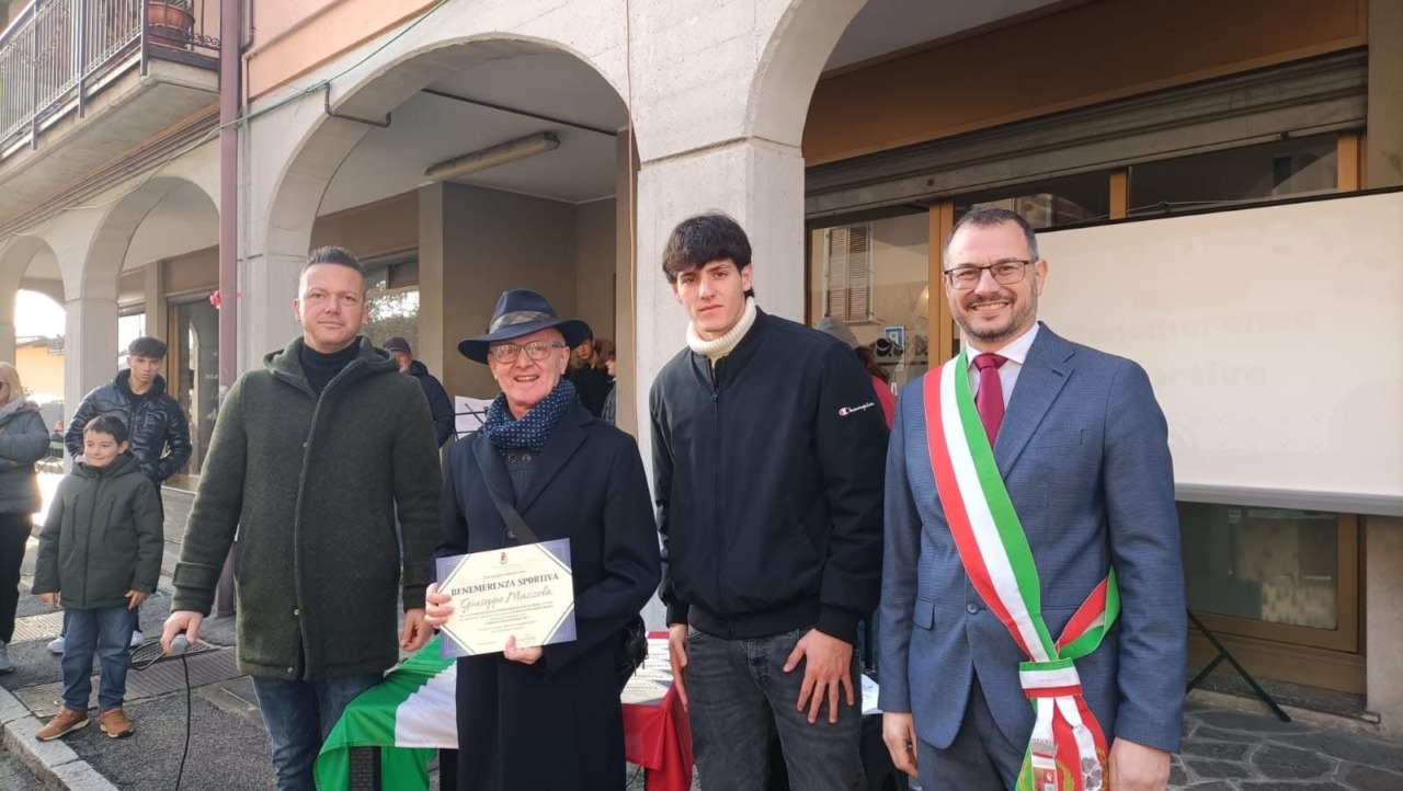 Consegnate le prime benemerenze sportive del Comune di Solza
