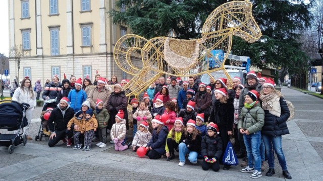 Camminata di Babbo Natale: un successo a Cisano Bergamasco TUTTE LE FOTO