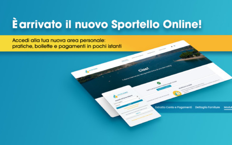 Arriva lo Sportello Online: tutte le tue utenze idriche a portata di clic!