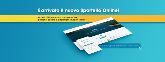Arriva lo Sportello Online: tutte le tue utenze idriche a portata di clic!