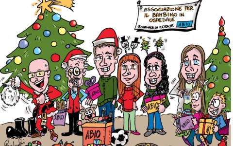 Raccolta giocattoli per i bimbi ricoverati, Babbo Natale in redazione e gadget: arriva Sant’Ambrogio solidale