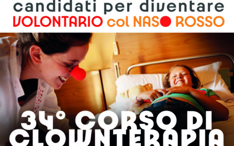 Volontari “col naso rosso”: parte il 34° corso di Clownterapia