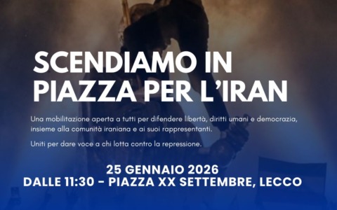 In piazza per l’Iran con associazioni e partiti