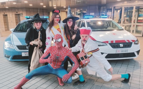 La Befana arriva in Pediatria a Lecco con Polizia e Cpisp