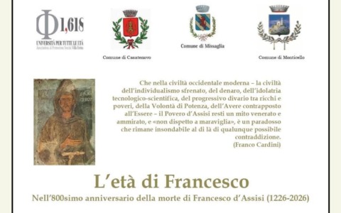“L’età di Francesco”: a Casatenovo l’incontro il 30 gennaio