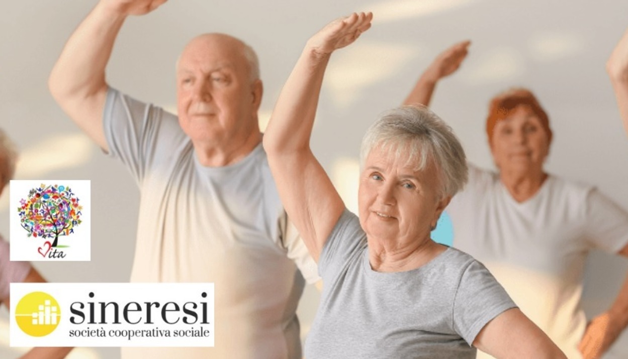 Corso di ginnastica dolce al centro sociale anziani Regina Teodolinda