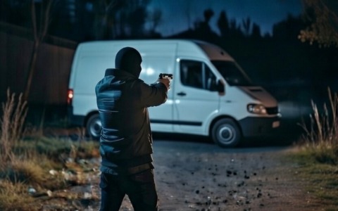 Tre spari contro un furgone nella notte: mistero in paese