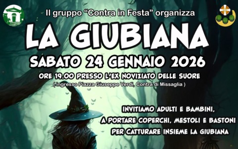 Al rogo la Giubiana: fuoco e tradizione con il gruppo “Contra in festa”