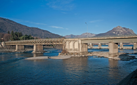 Non solo Brivio, anche il ponte di Olginate si prepara alla chiusura