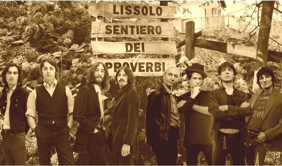Beatles e Rolling Stones parlano brianzolo: musica e tradizione sul “Sentiero dei Proverbi”
