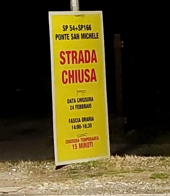 Chiusura temporanea per il ponte San Michele: ecco quando