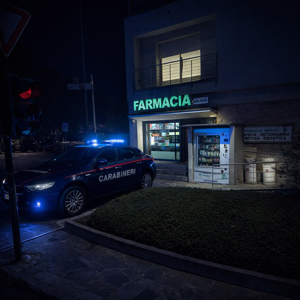 Rapina a mano armata in farmacia: attimi di paura in Brianza
