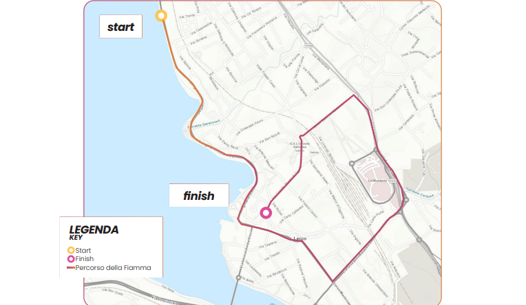 A Lecco oggi arriva la Fiamma Olimpica in viaggio verso Milano‑Cortina 2026