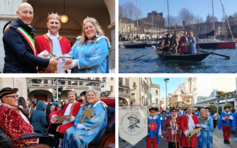 Con la consegna delle chiavi ai regnanti è iniziato il Carnevalone di Lecco