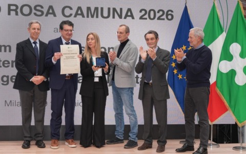 Rosa Camuna agli eroi di Crans Montana: tra i premiati anche Filippo Galbiati
