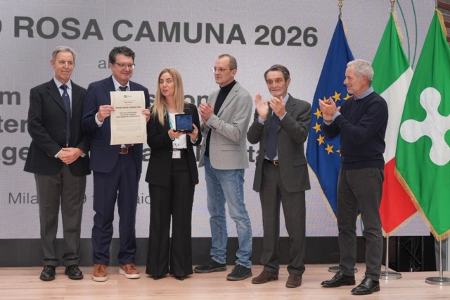 Rosa Camuna agli eroi di Crans Montana: tra i premiati anche Filippo Galbiati