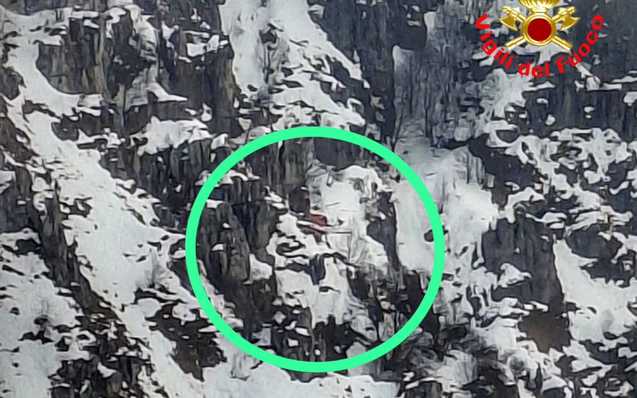 Vigili del fuoco e Cnsas, interventi sulla neve e in falesia