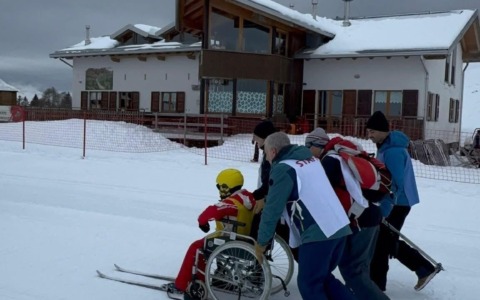 Emozioni alla prima giornata degli Inclusive Winter Games ai Piani di Bobbio