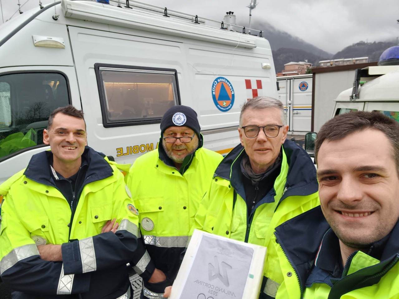 Terminata l’attività “olimpica” del Corpo Volontari Protezione Civile della Brianza