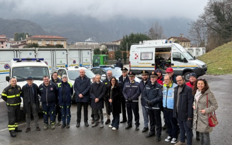 La Protezione civile Lecchese in prima linea alle Olimpiadi di Milano-Cortina 2026
