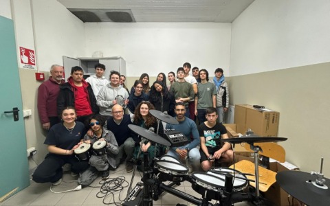 Il gruppo musica del Viganò si rinnova grazie alla Fondazione Crippa