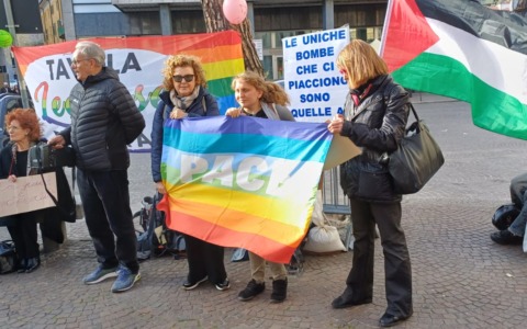 Da Milano a Lecco, passando per Brivio: la marcia per Gaza unisce il territorio