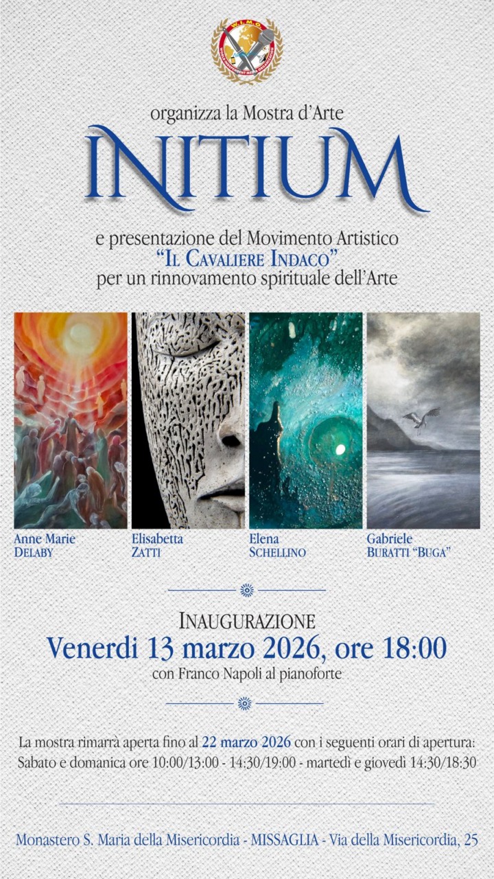 “Initium”, l’arte come inizio e trasformazione: al via la mostra collettiva dedicata alla luce interiore