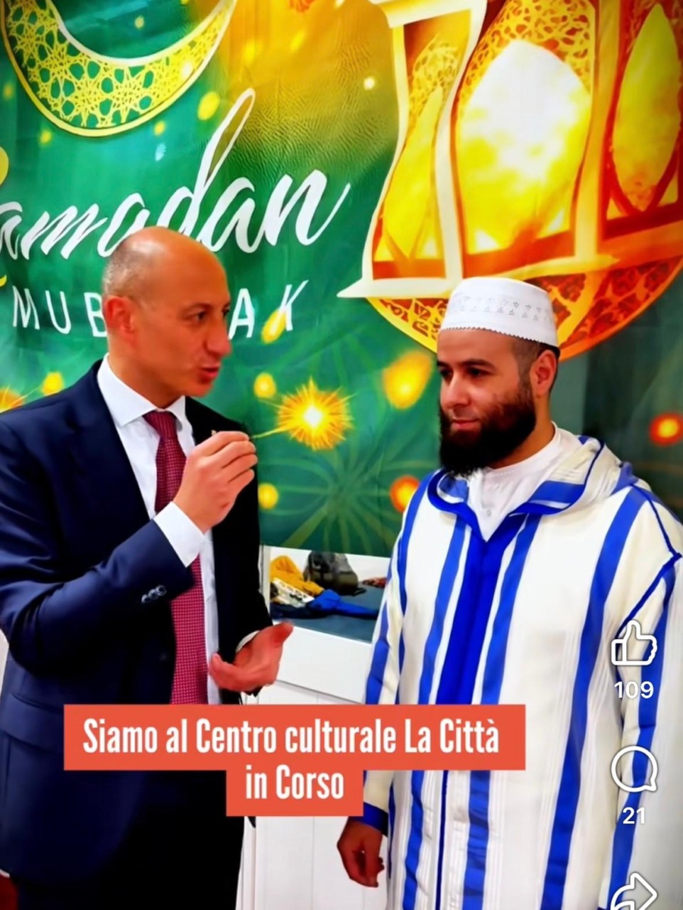 Il sindaco di Lecco festeggia l’Iftar con la comunità musulmana. L’indignazione della Lega