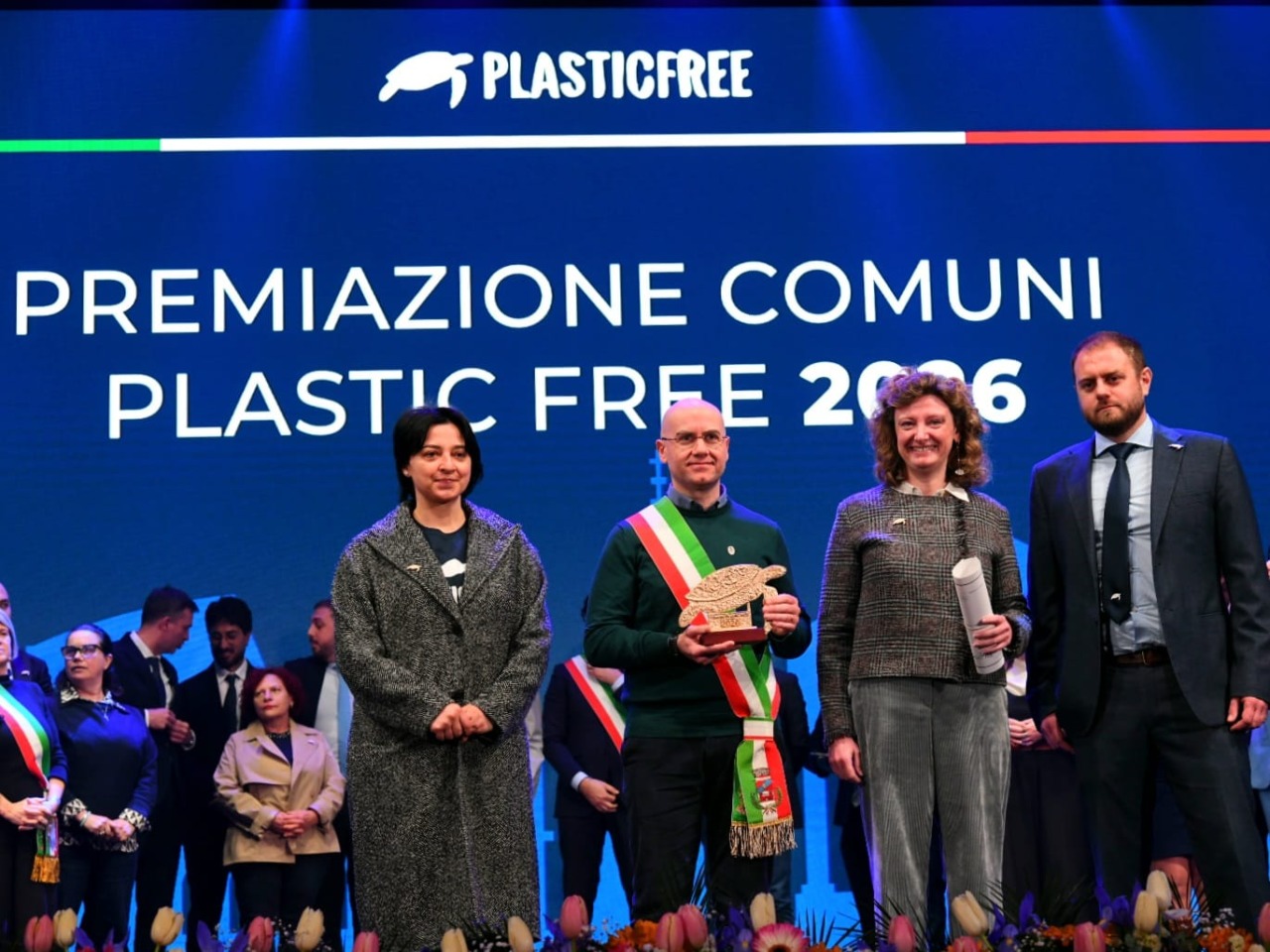 Il Comune di Lomagna premiato a Roma per l’impegno “plastic free”