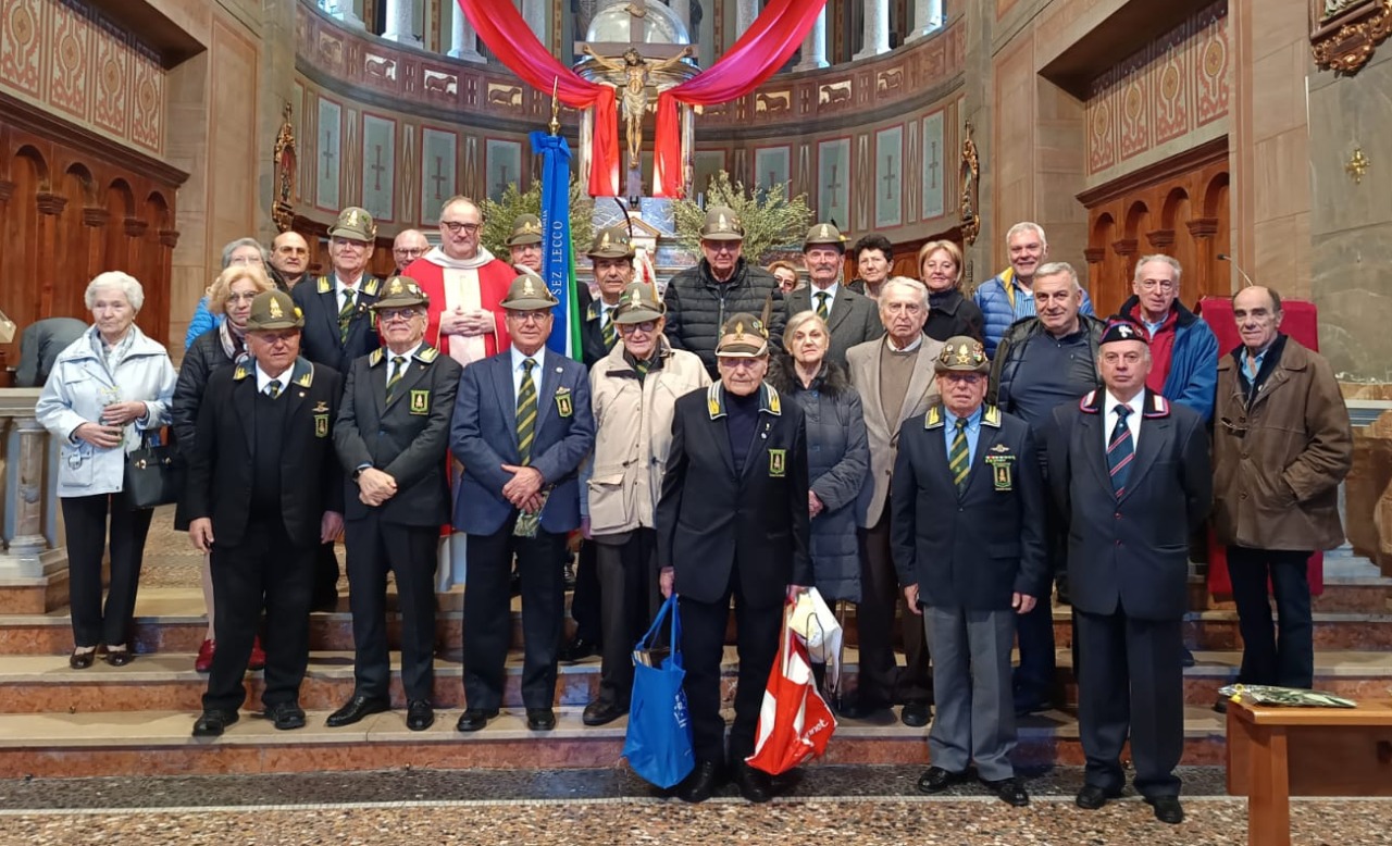 Anfi Lecco: a Cisano Bergamasco la messa in preparazione alla Pasqua