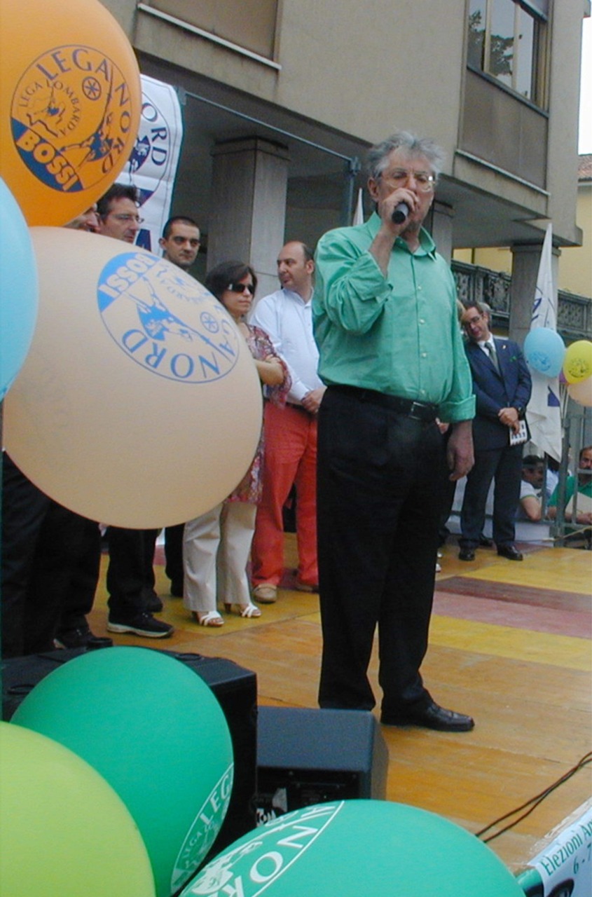 E’ morto Umberto Bossi, leghisti brianzoli in lutto