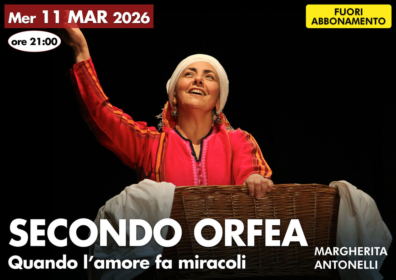 Margherita Antonelli al Manzoni con “Secondo Orfea”