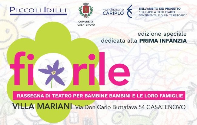 Torna “Fiorile”: teatro per la prima infanzia tra gioco, emozioni e famiglie