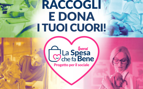 Iperal stanzia 350mila euro per il volontariato con La Spesa che fa bene