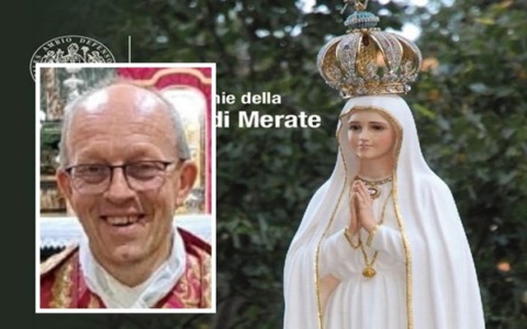 Merate accoglie la Madonna di Fatima, don Mauro: «Sarà fonte di speranza»