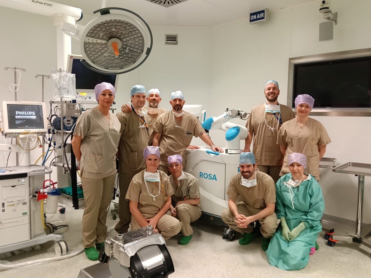 Mandic, raggiunti i 100 interventi di sostituzione protesica totale di ginocchio con robot