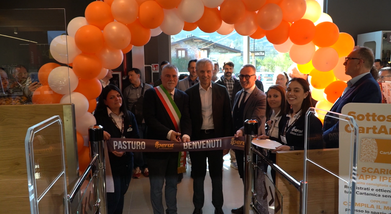 Iperal apre a Pasturo: il primo punto vendita in Valsassina
