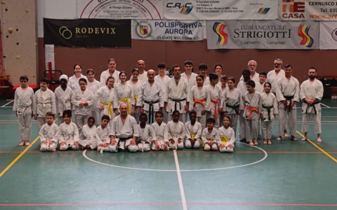 “Si fa karate!”: stage e esami al centro sportivo di Olgiate