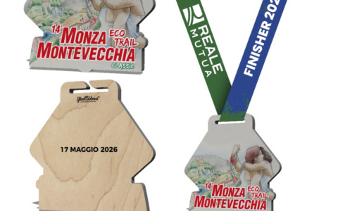 Svelate le medaglie della 14^ Reale Mutua Monza Montevecchia Eco Trail di domenica 17 maggio