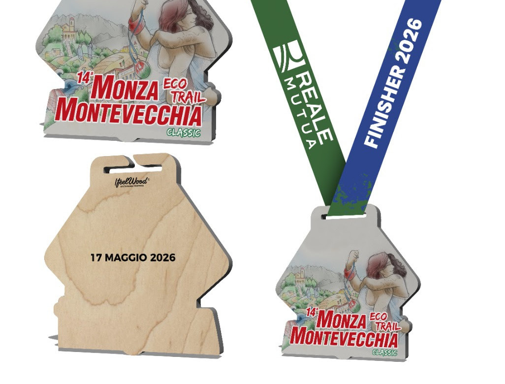 Svelate le medaglie della 14^ Reale Mutua Monza Montevecchia Eco Trail di domenica 17 maggio