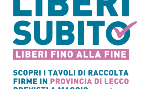 Suicidio medicalmente assistito: anche a Merate parte la raccolta firme per la campagna “Liberi Subito”