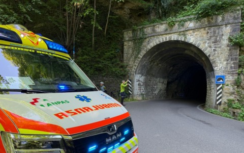 Incidente in Valsassina: investito un ciclista sulla Sp62