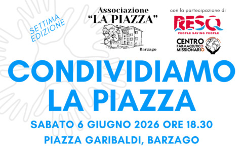 A Barzago torna “Condividiamo la piazza”: si parla di presidio umanitario e soccorso in mare